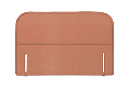 The Ashford Headboard | Cotton_Velvet - Rosewater