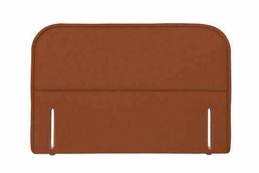 The Ashford Headboard | Washed_Linen - Tangerine