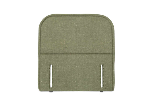 The Ashford Headboard | Slubby_Linen - Pesto