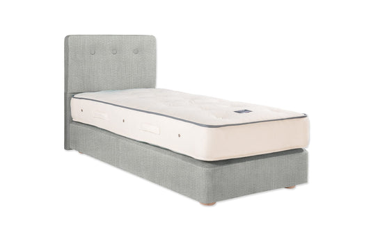 The Buckland Bed | Jute_Linen - Mist