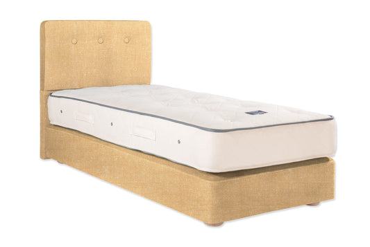 The Buckland Bed | Slubby_Linen - Havana