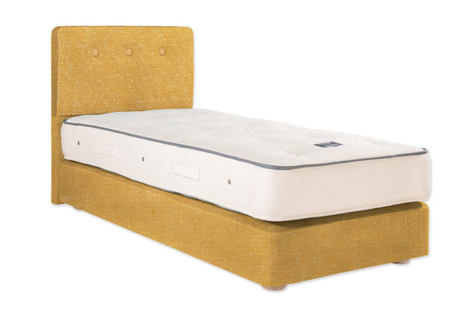 The Buckland Bed | Slubby_Linen - Tobacco