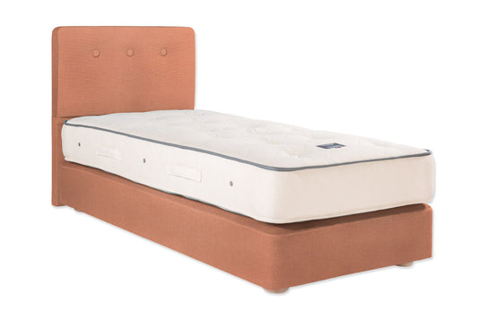 The Buckland Bed | Cotton_Velvet - Rosewater