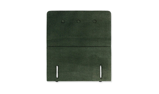 The Buckland Child Headboard | Velvet - Evergreen