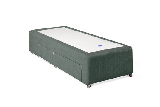 The Coco Child Bed Base | Washed_Linen - Deep Teal