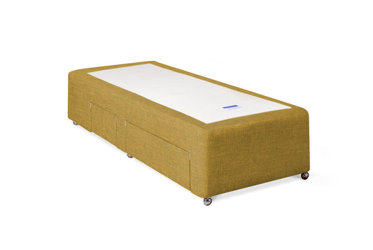 The Coco Child Bed Base | Washed_Linen - Mustard