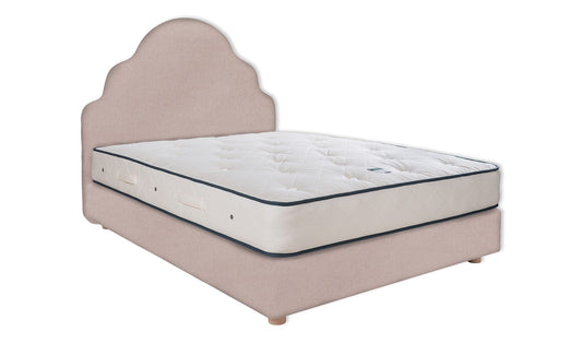 The Ebford Bed | Cotton_Velvet - Blossom