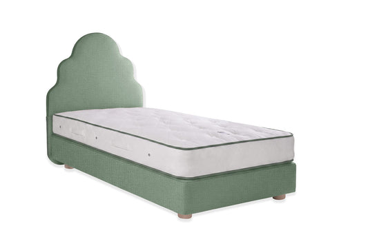 The Ebford Bed | House_Wool - Slate Green
