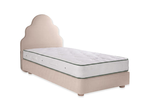 The Ebford Bed | Linara_Cotton_Linen - Chamois