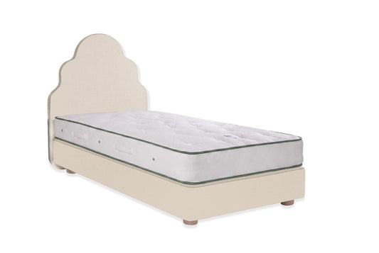The Ebford Bed | Linara_Cotton_Linen - Porridge