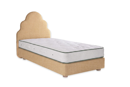 The Ebford Bed | Slubby_Linen - Havana