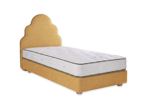 The Ebford Bed | Slubby_Linen - Tobacco