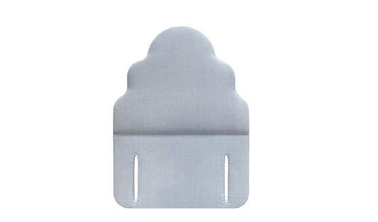 The Ebford Headboard | Linara_Cotton_Linen - Harbour Grey