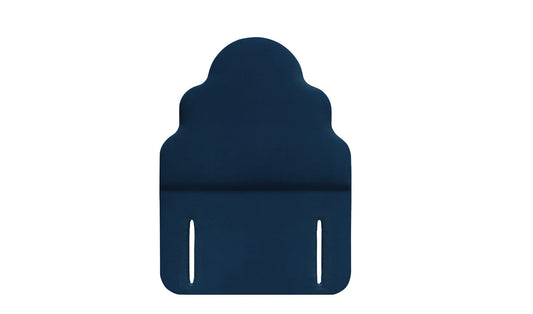 The Ebford Headboard | Cotton_Velvet - Marine