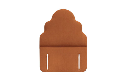 The Ebford Headboard | Washed_Linen - Tangerine