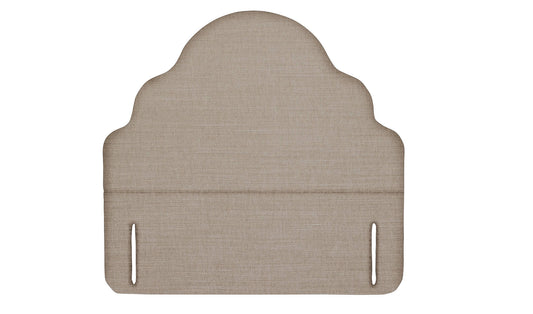 The Ebford Headboard | Linara_Cotton_Linen - Chamois
