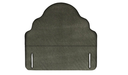 The Ebford Headboard | Cotton_Velvet - Anthracite