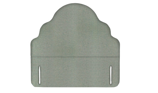 The Ebford Headboard | House_Wool - Slate Green