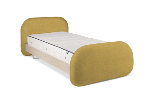 The Garfield Bed | Washed_Linen - Mustard