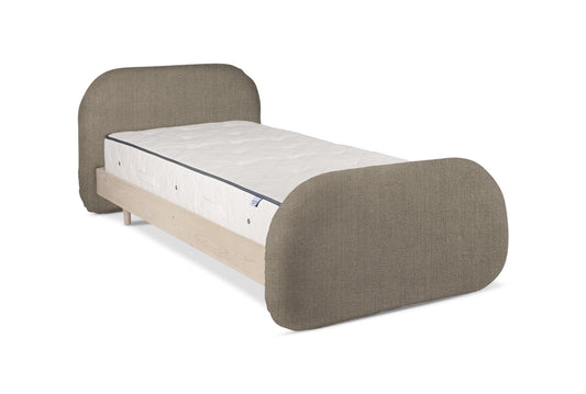 The Garfield Bed | Washed_Linen - Stone