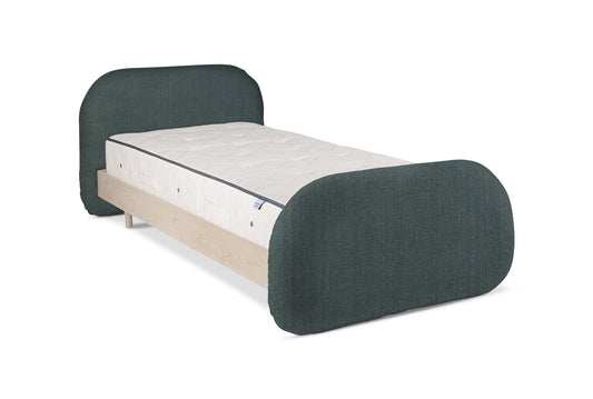 The Garfield Bed | Washed_Linen - Teal