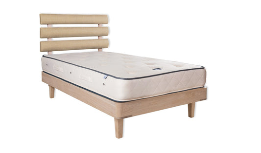 The Great Torrington Bed | Linara_Cotton_Linen - Putty