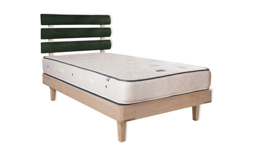 The Great Torrington Bed | Cotton_Velvet - Evergreen