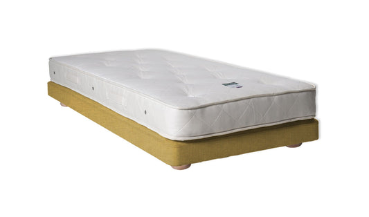 The Gulliver Floor Bed | Washed_Linen - Mustard