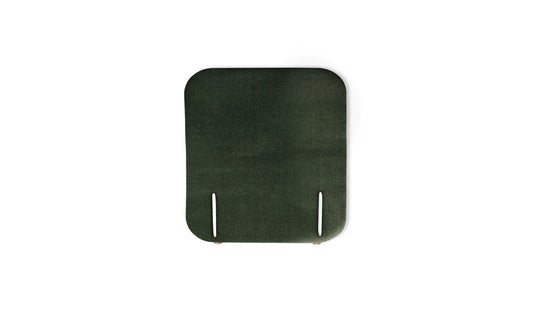 The Halstock Headboard | Cotton_Velvet - Evergreen