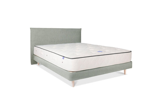 The Low Prideaux Bed | Washed_Linen - Coast