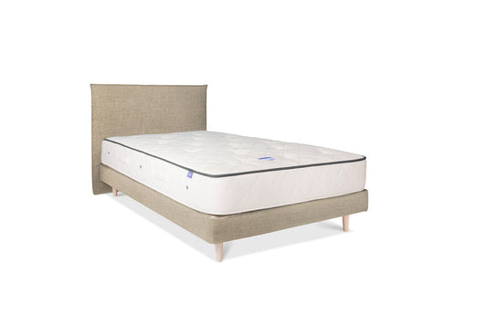 The Low Prideaux Bed | House_Linen - Organic Flax