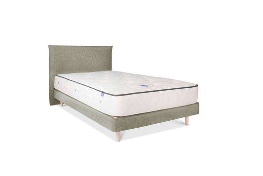 The Low Prideaux Bed | Wool_Hemp - Grain