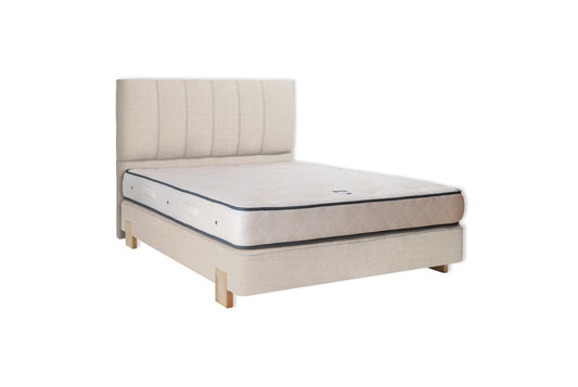 The Lydford Bed | House_Wool - Oyster