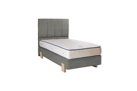 The Lydford Bed | Linara_Cotton_Linen - French Grey