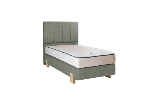 The Lydford Bed | Washed_Linen - Coast