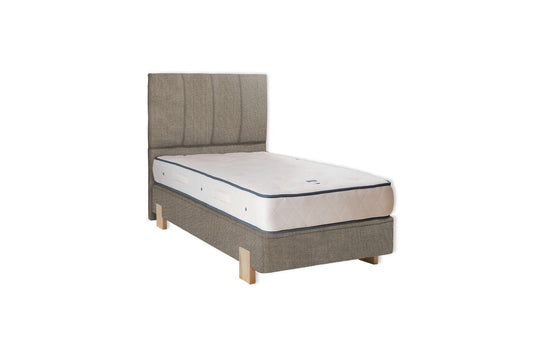 The Lydford Bed | Washed_Linen - Stone