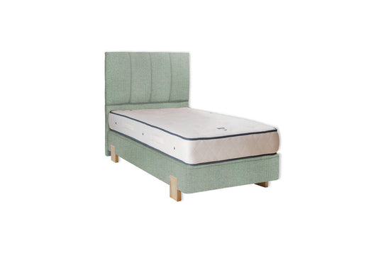 The Lydford Bed | House_Wool - Slate Green