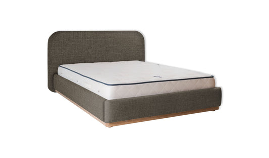 The Narrow Halstock Bed | House_Linen - Organic Ash