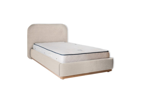 The Narrow Halstock Bed | House_Wool - Oyster