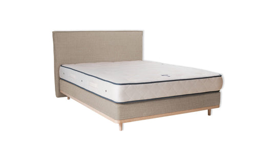 The Otterton Bed | Linara_Cotton_Linen - Chamois