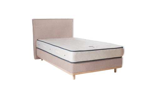 The Otterton Bed | Cotton_Velvet - Blossom