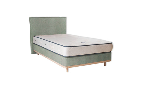 The Otterton Bed | House_Wool - Slate Green