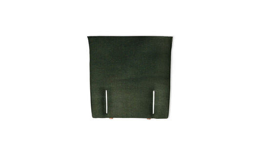 The Otterton Headboard | Cotton_Velvet - Evergreen