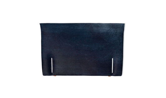 The Otterton Headboard | Cotton_Velvet - Marine