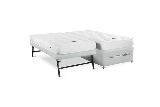 The Tarka Trundle Bed and Mattress | Cotton_Velvet - Other