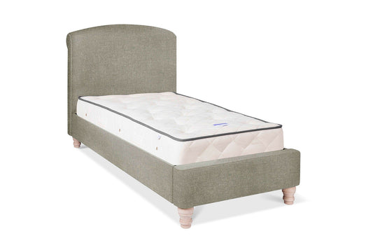 The Sommeil Bed Without Footend | Wool_Hemp - Grain