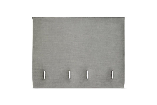 The Prideaux Headboard | Linara_Cotton_Linen - French Grey