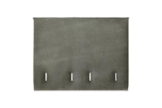 The Prideaux Headboard | Cotton_Velvet - Anthracite