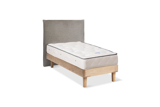 The Haldon Bed | House_Wool - Travertine