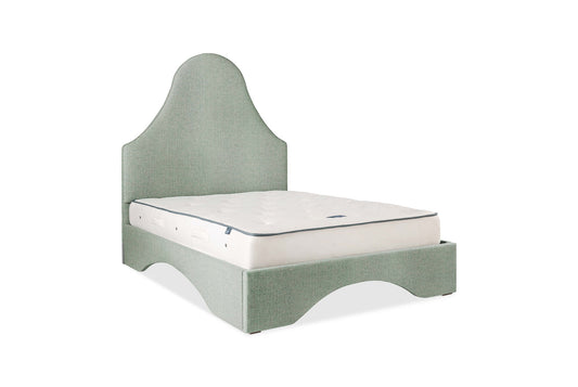 The Rosemoor Bed | House_Wool - Slate Green